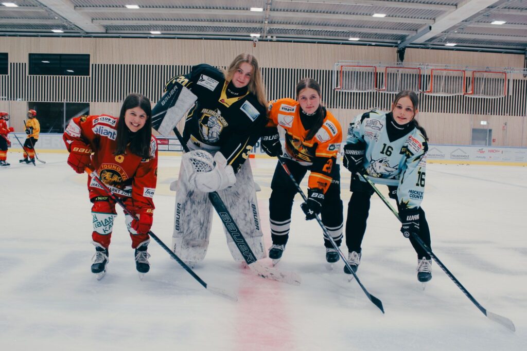 Spielerinnen der Hockey Country Girls