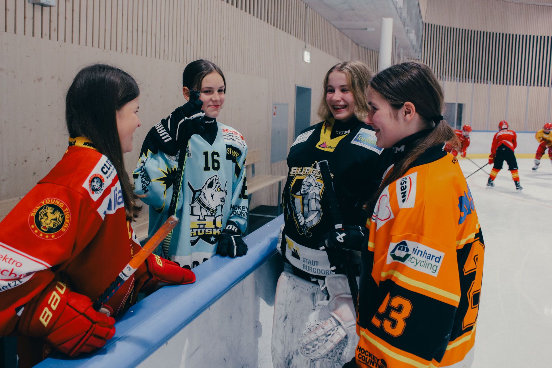 Spielerinnen der Hockey Country Girls