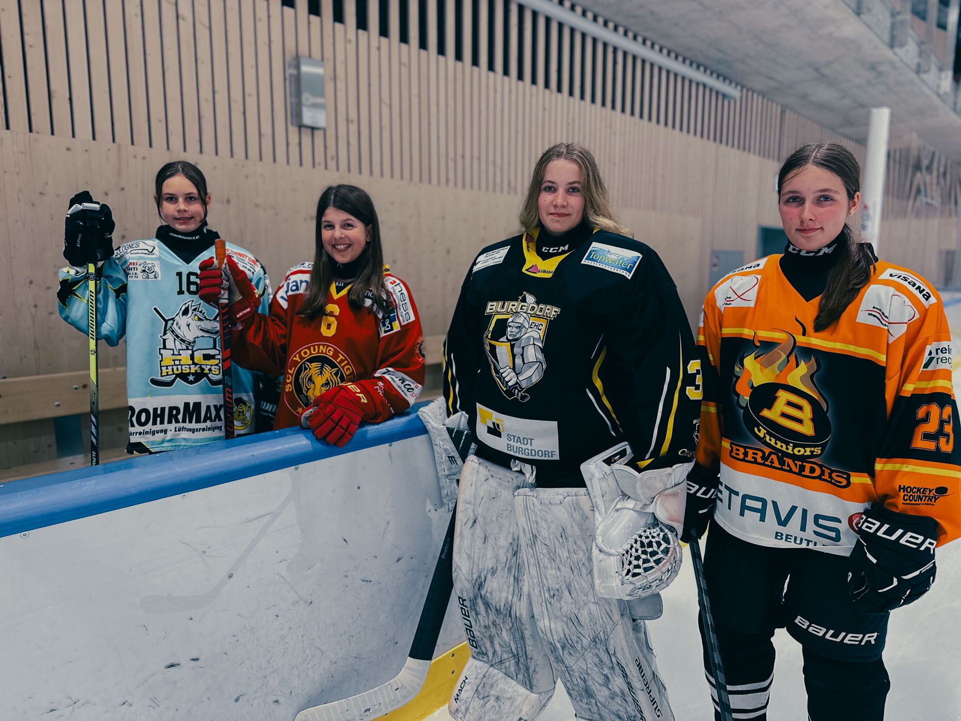 Spielerinnen der Hockey Country Girls
