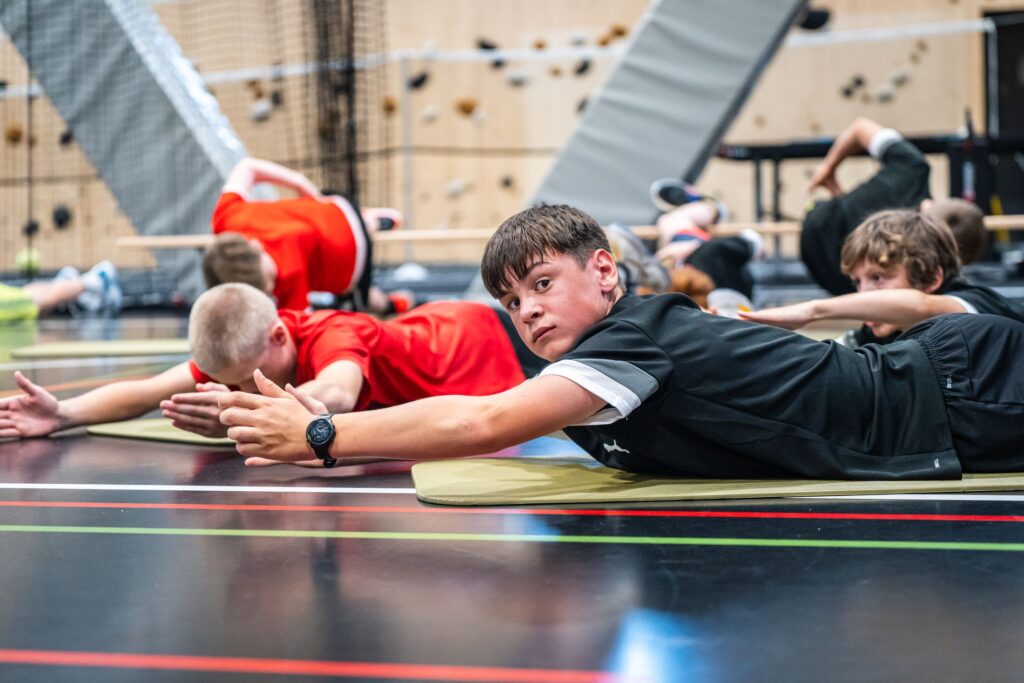 Off-Ice-Training in der Athletikhalle